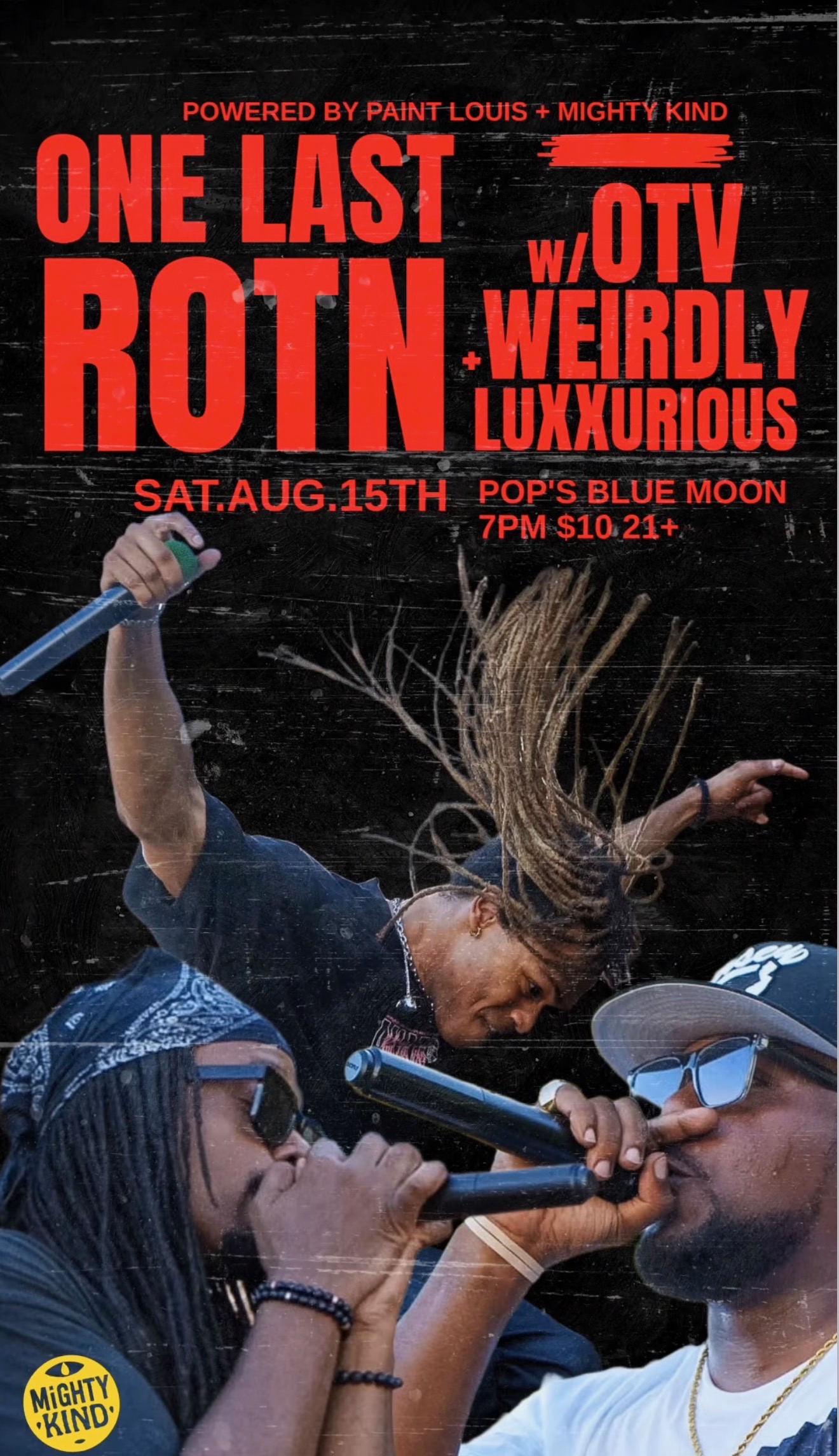 One Last ROTN with Weirdly LuXXurious at Pop's Blue Moon